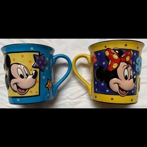 Disney’s Mickey and Minnie 3D Coffee Mugs